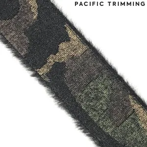 1 5/8 Inch Camouflage Patterned Elastic