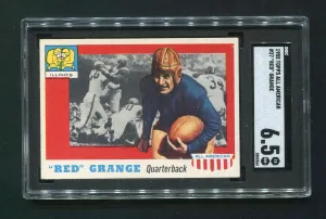 1955 Topps All-American #27 Red Grange Illinois SGC 6.5 Football Card