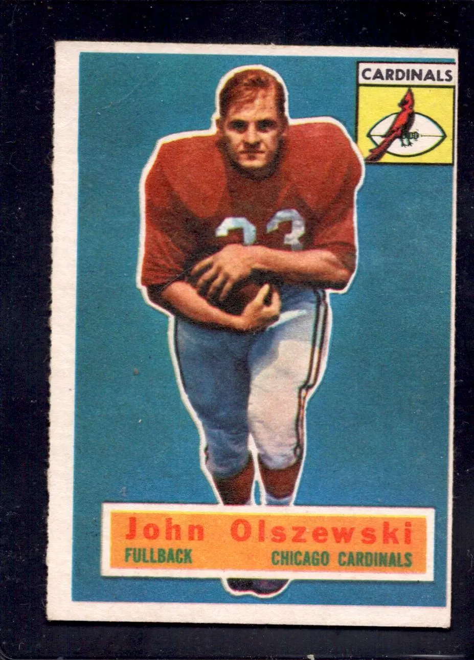 1956 Topps #106 John Olszewski Cardinals SHORT PRINT Football Card