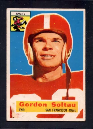 1956 Topps #2 Gordon Soltau 49ers  Football Card