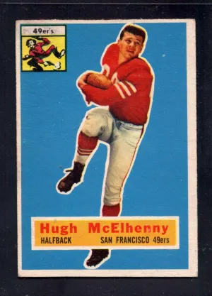 1956 Topps #50 Hugh McElhenny 49ers  Football Card