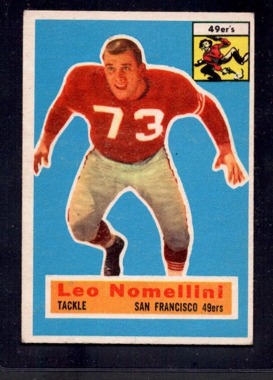 1956 Topps #74 Leo Nomellini 49ers Football Card