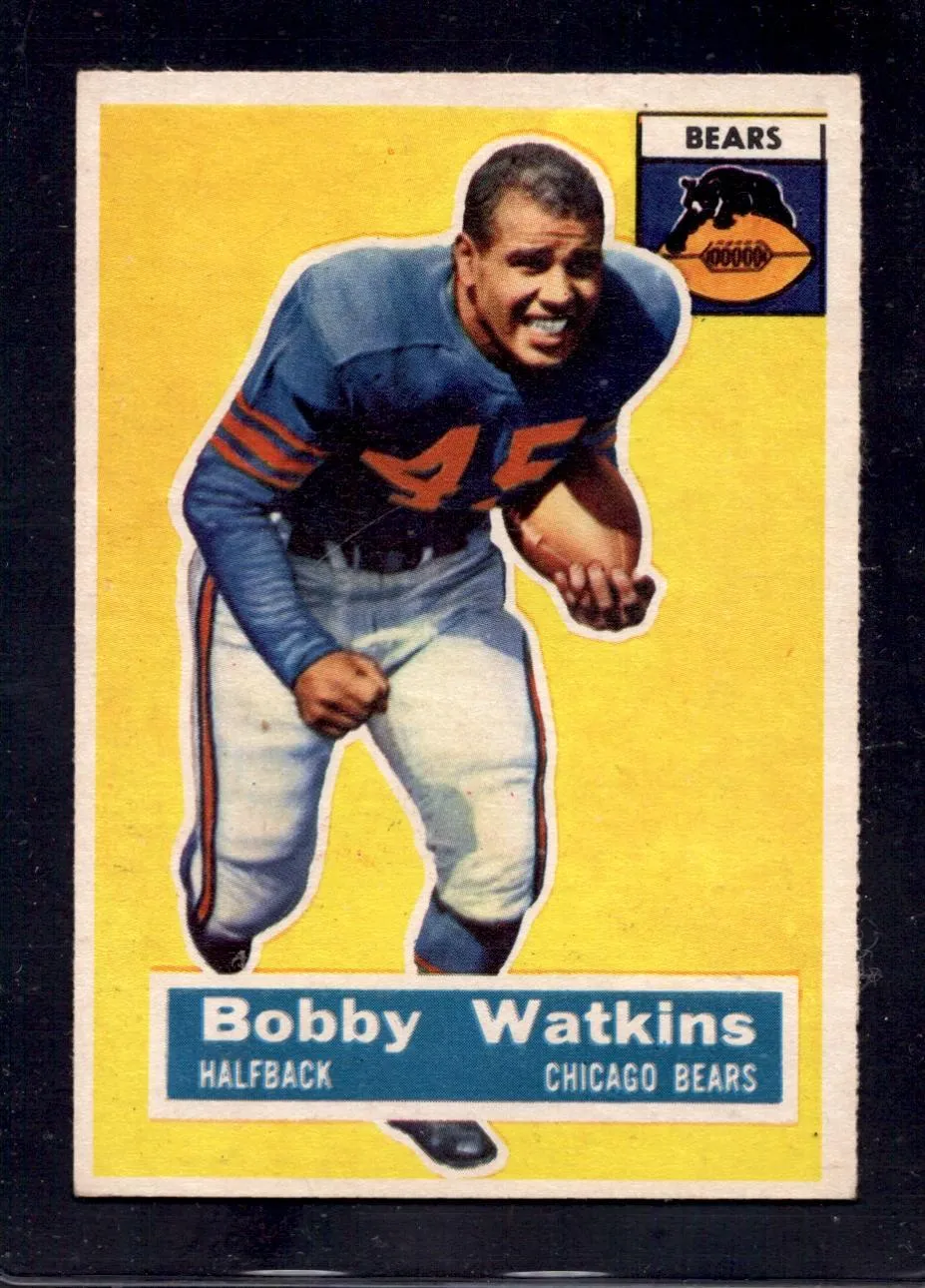 1956 Topps #95 Bobby Watkins Bears Football Card