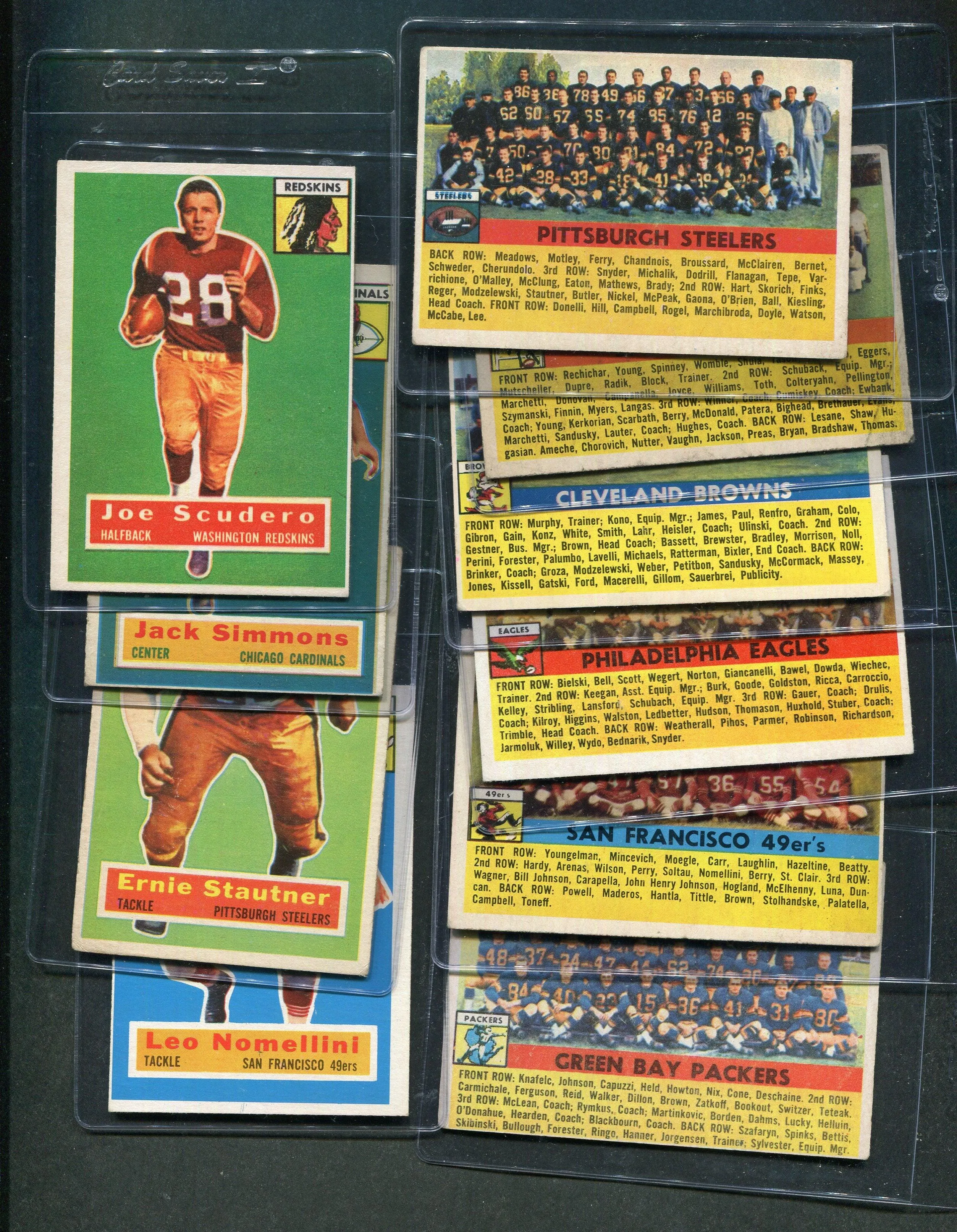 1956 Topps Football Card Mystery Pack – Set Break Series