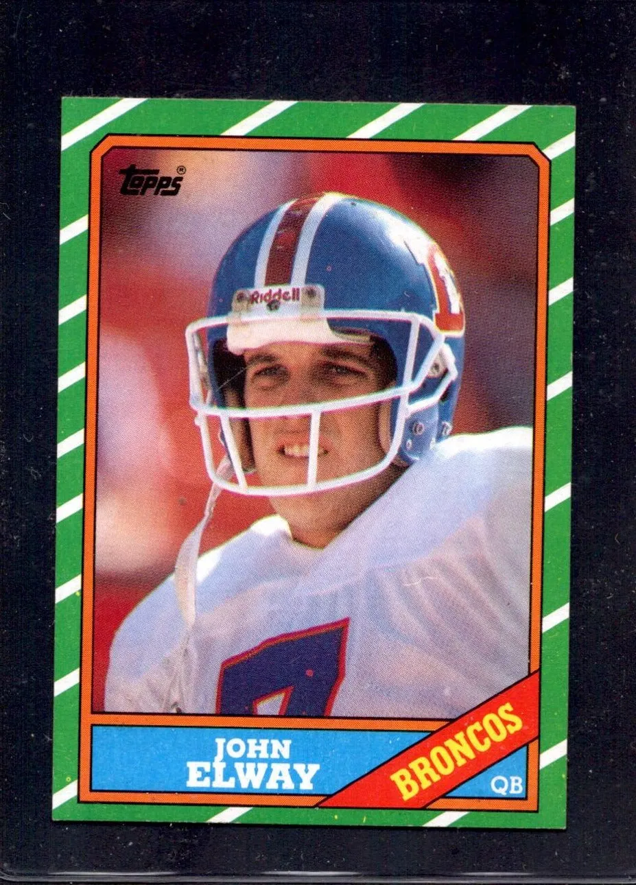 1986 Topps #112 John Elway Broncos  Football Card