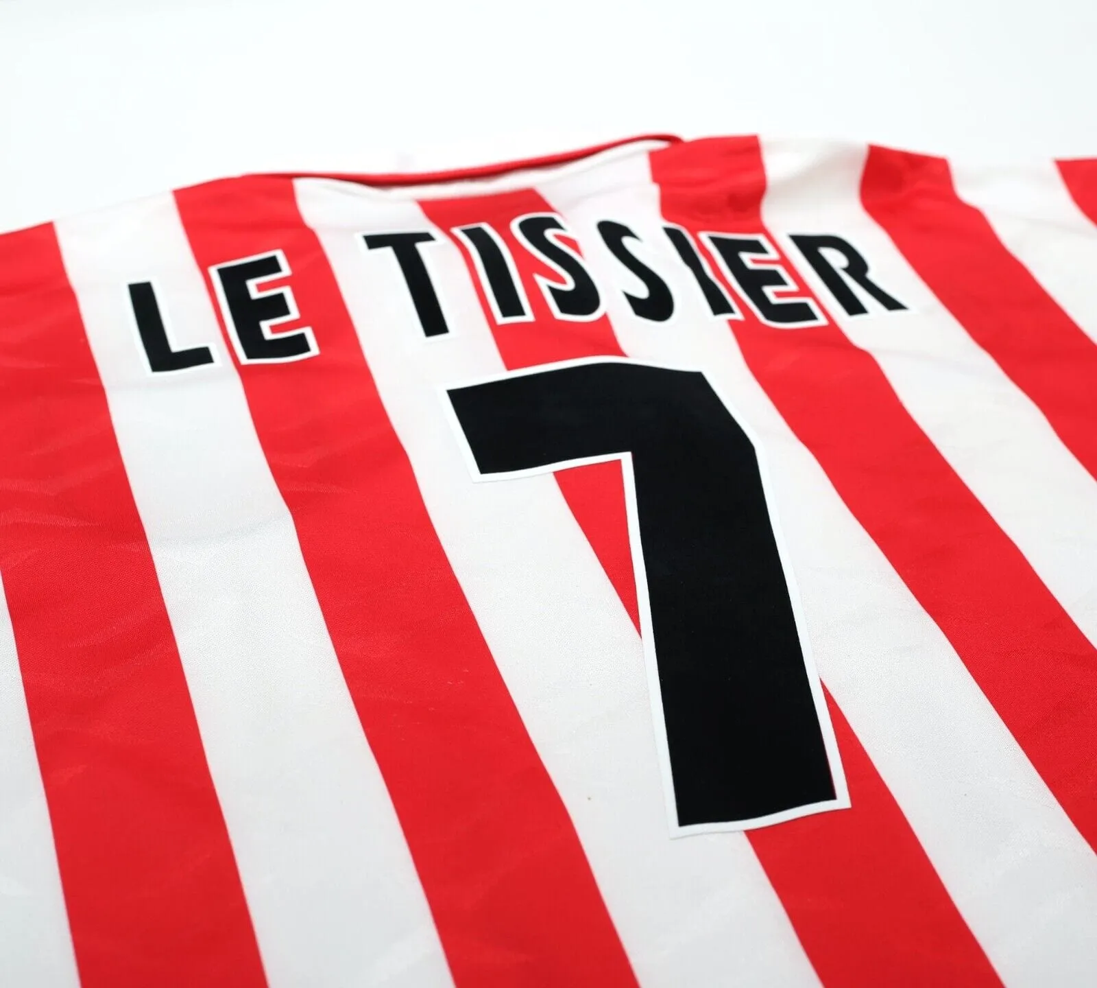 1995/97 LE TISSIER #7 Southampton Vintage PONY Home Football Shirt Jersey (XL)