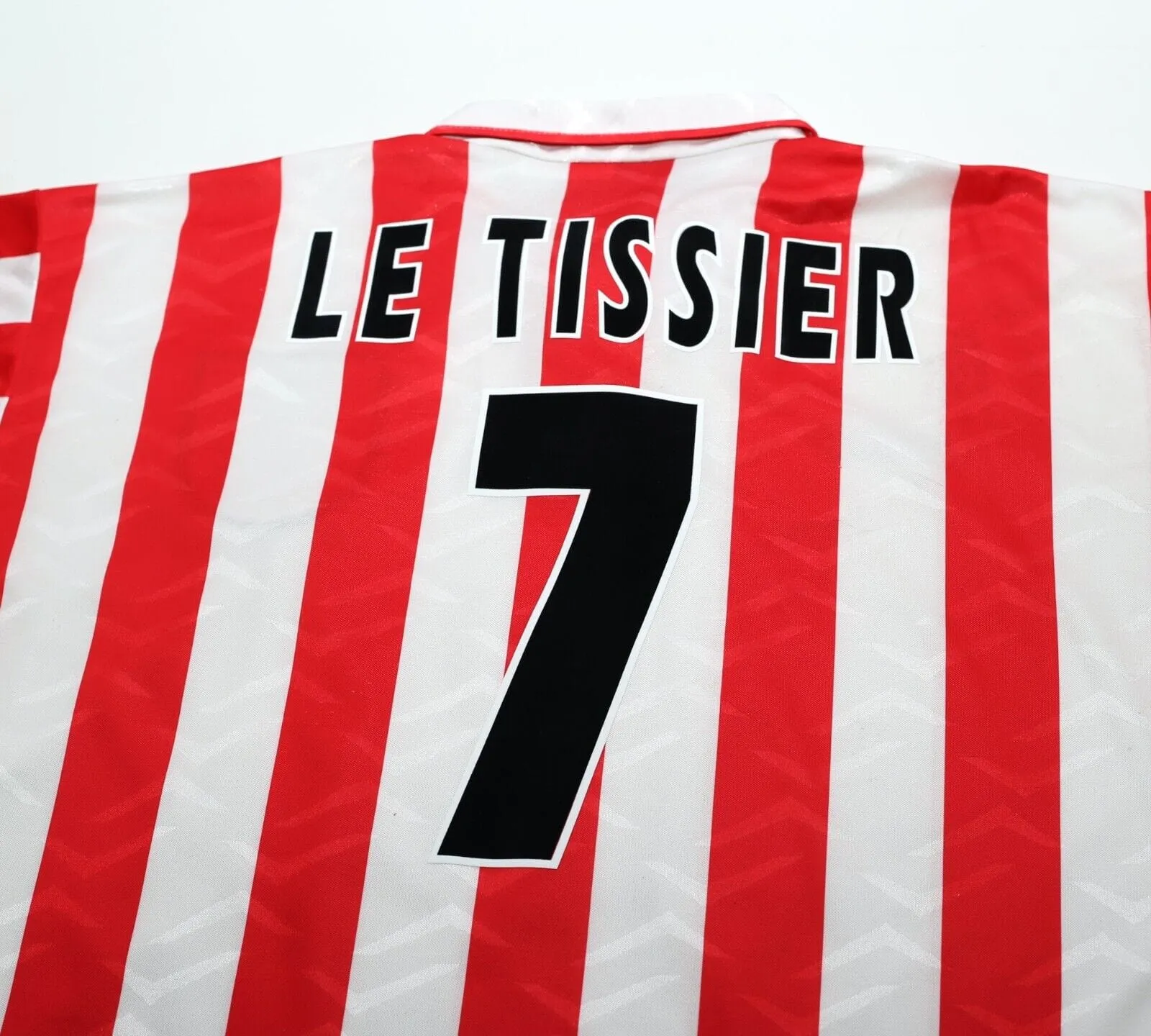 1995/97 LE TISSIER #7 Southampton Vintage PONY Home Football Shirt Jersey (XL)