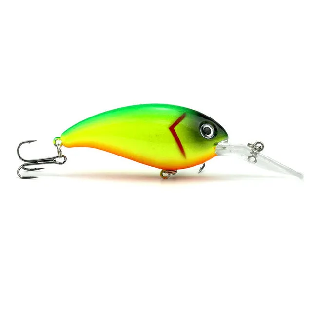 1pcs Crank Fishing Lure Hard Swimbait Pesca 10 Colors Wobbler Isca Artificial 14g 10cm Crankbaits Fishing wobblers WQ195