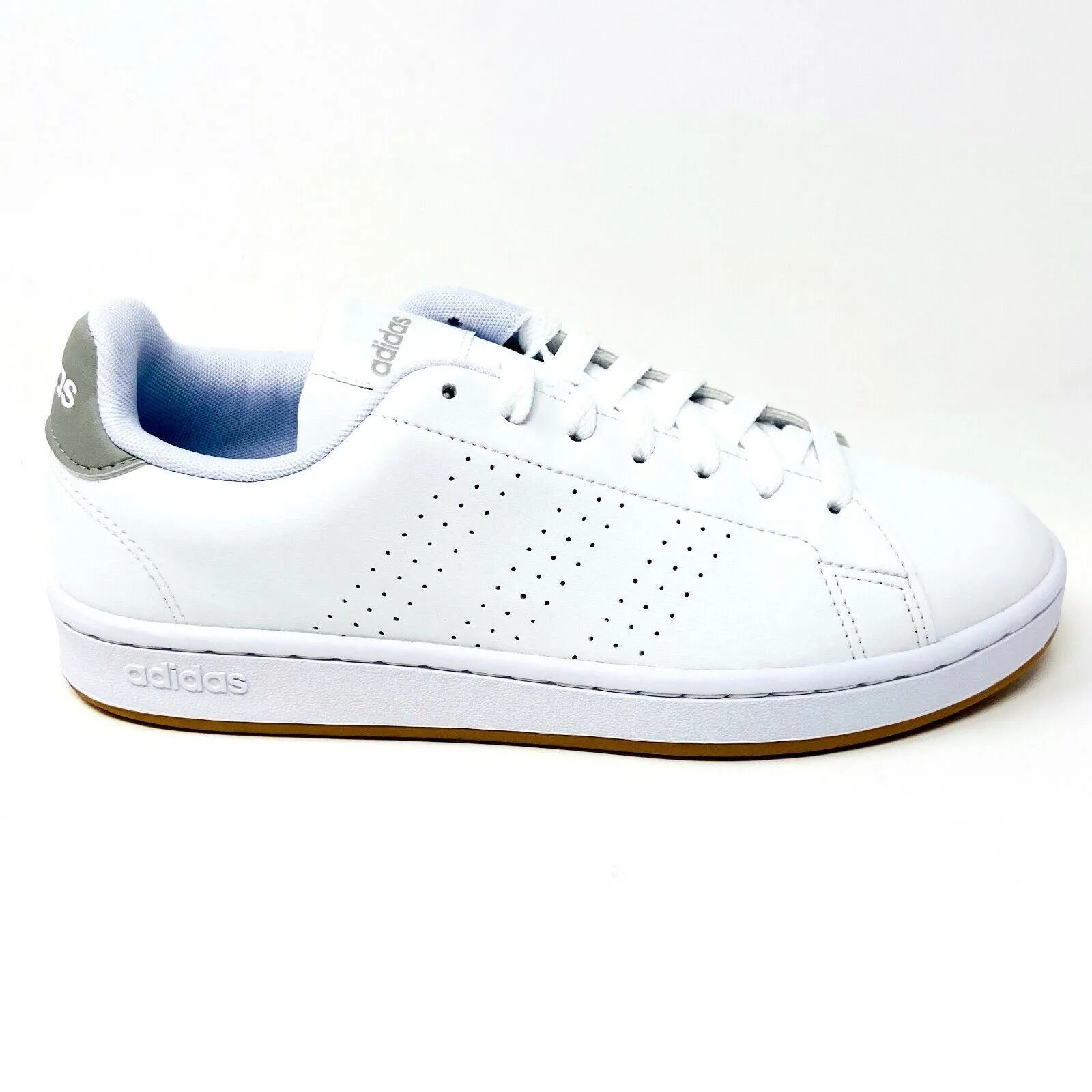 Adidas Advantage Cloud White Gum Mens Casual Tennis Sneakers GZ5303