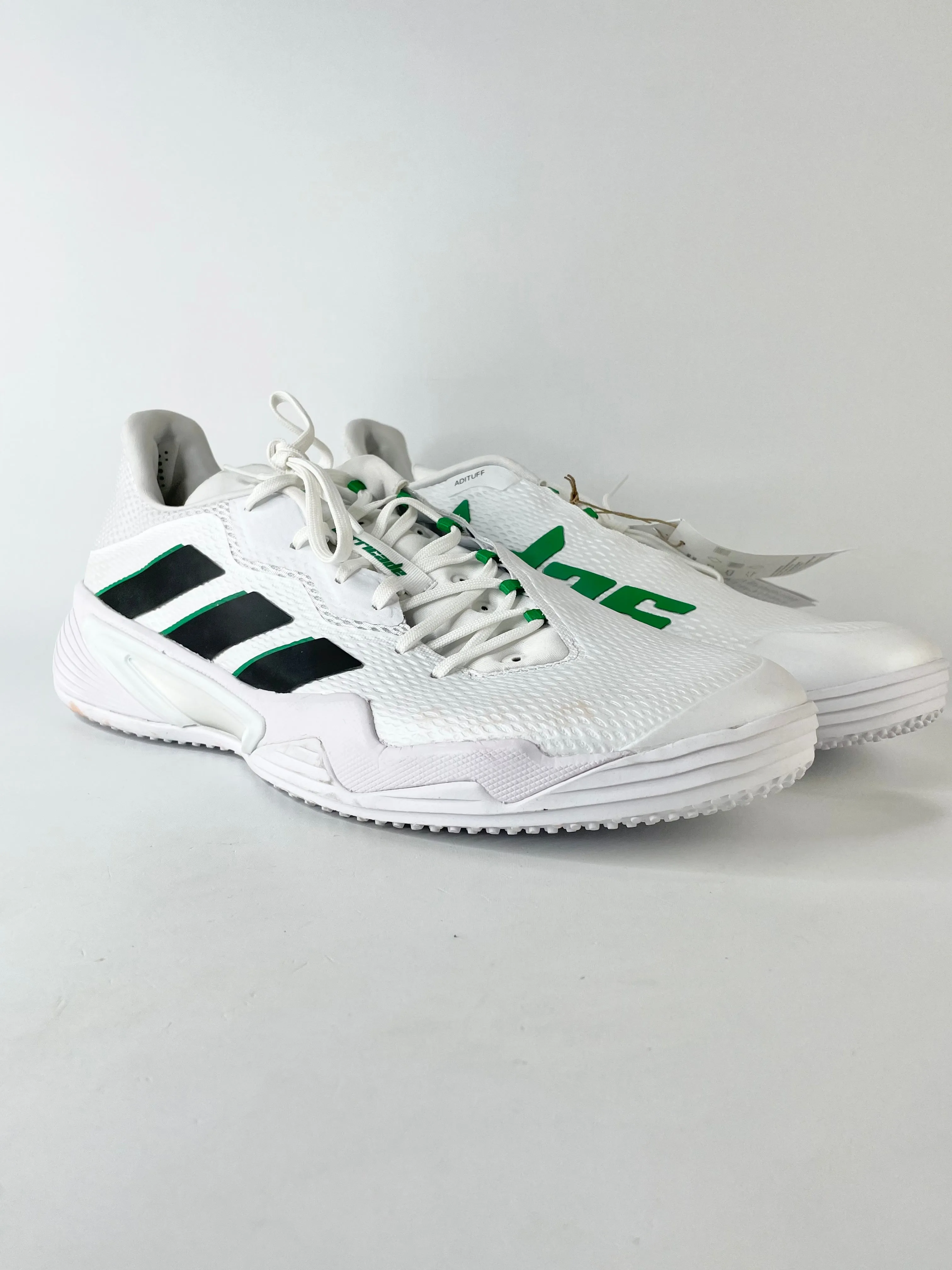 Adidas Barricade M Grass White Tennis Sneakers - US14.5