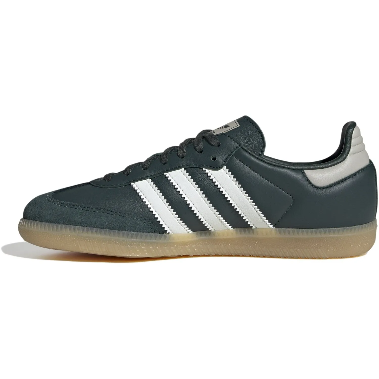 adidas Originals Mineral Green/Off White/Putty Grey Samba Og J Sneakers