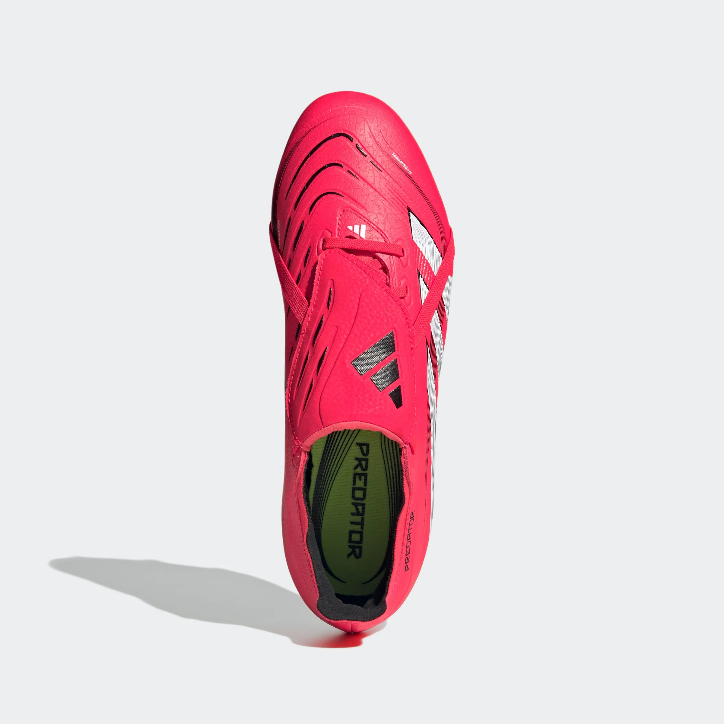 adidas Predator League Fold-Over Tongue Firm/Multi-Ground Soccer Cleats | Lucid Red-Cloud White | Men's