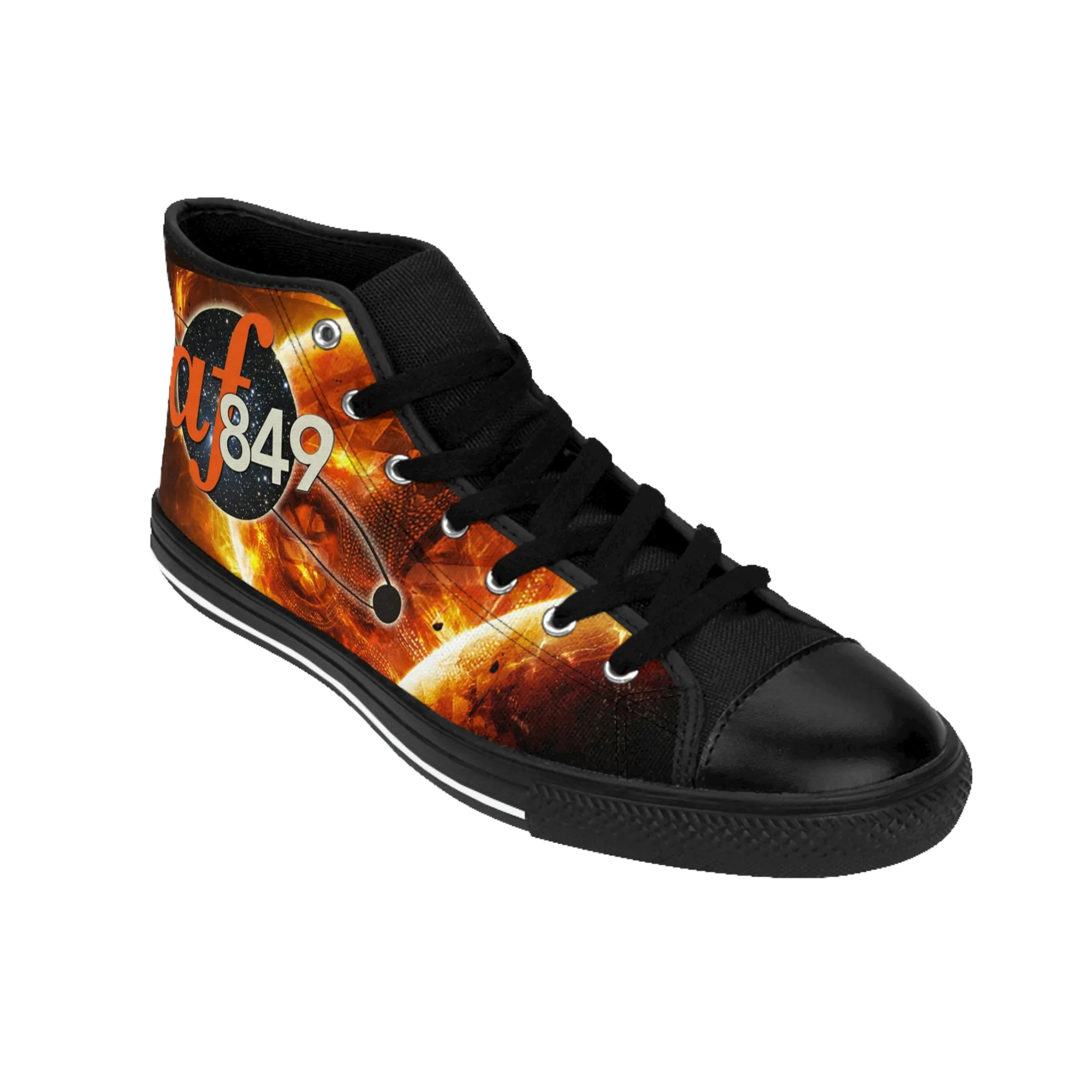 AFROFUTURISM Men's High-top Sneakers