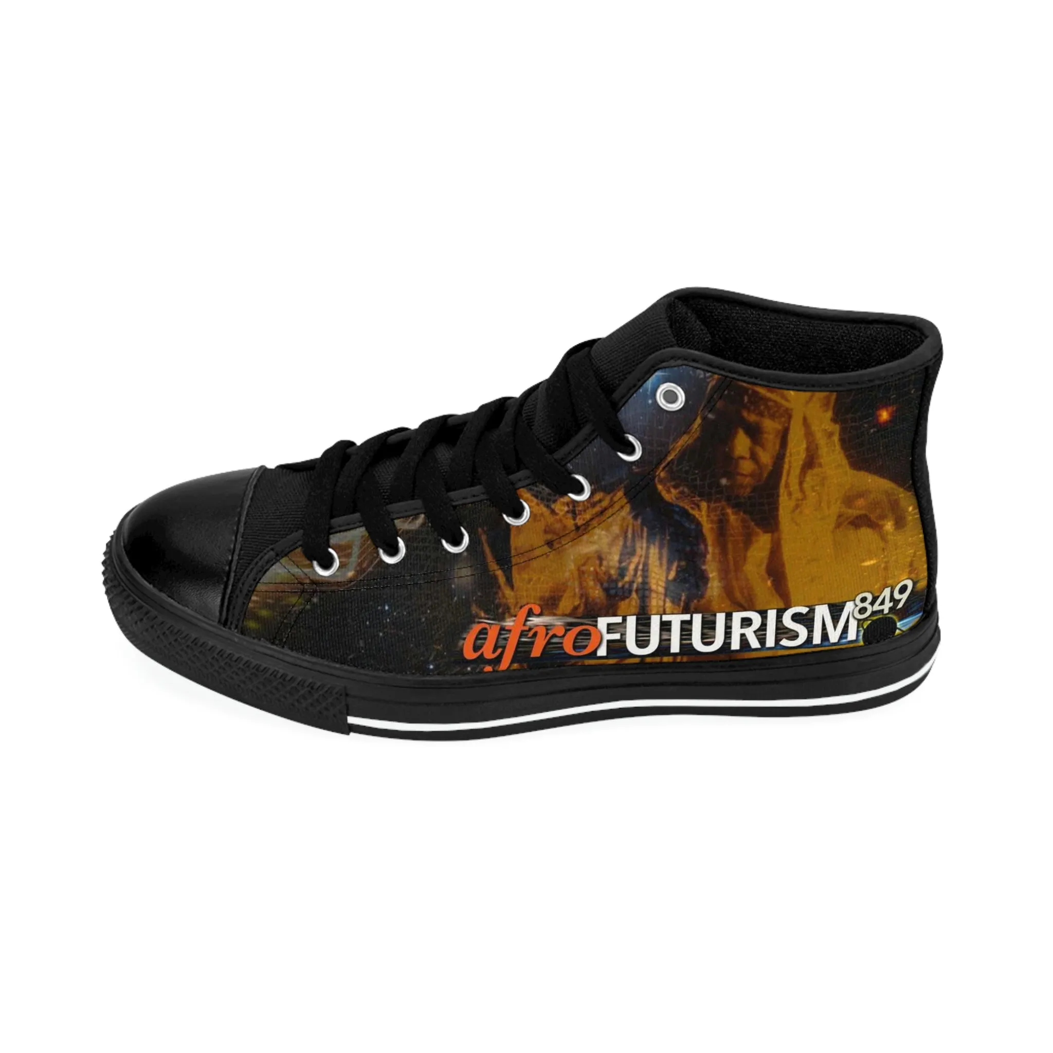 AFROFUTURISM Men's High-top Sneakers