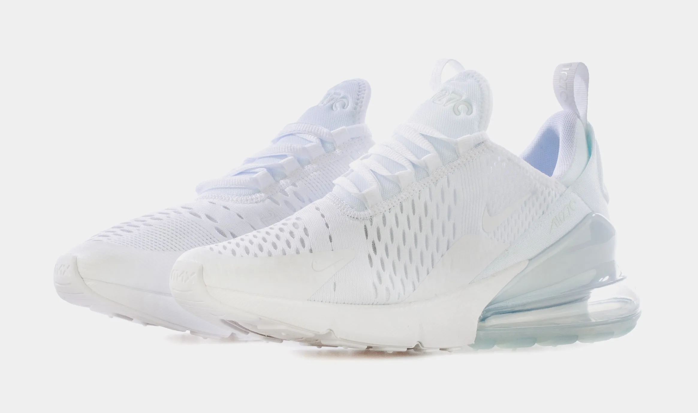 Air Max 270 Grade School Lifestyle Shoes (White)