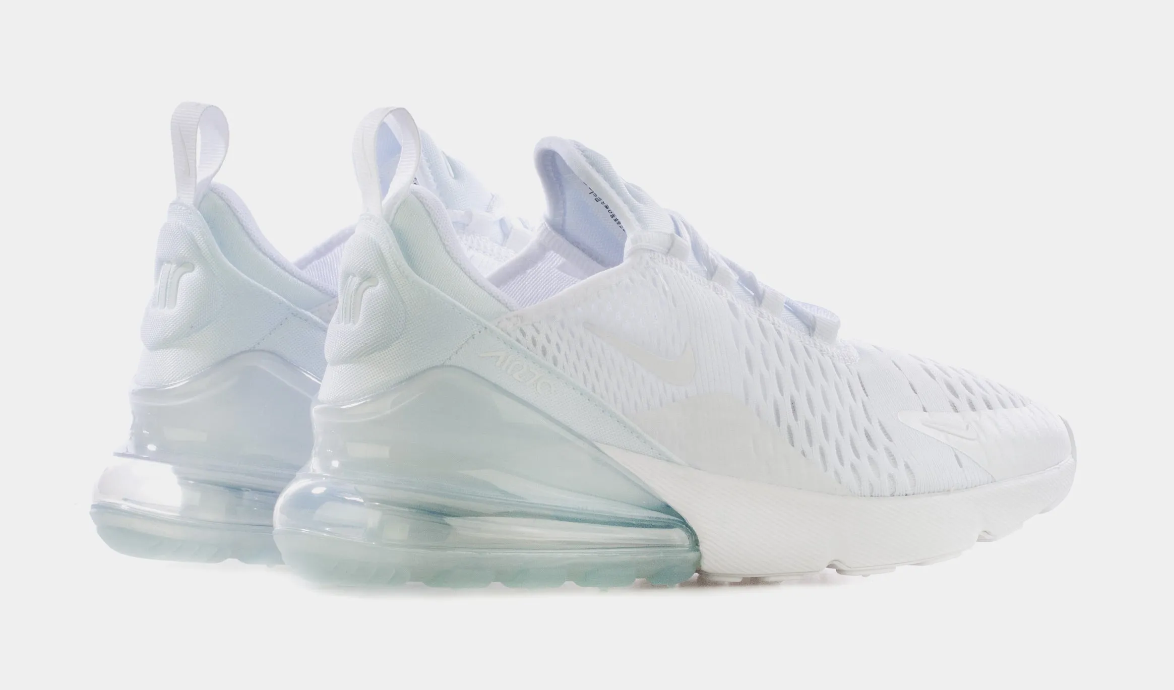 Air Max 270 Grade School Lifestyle Shoes (White)