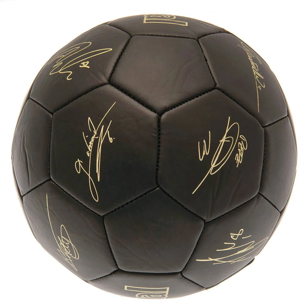 Arsenal FC Football Signature Gold Ph