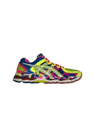 Asics Gel-Kayano 21 Neon Green FlyteFoam Running Shoes Women's (Size: 7) T4H7N