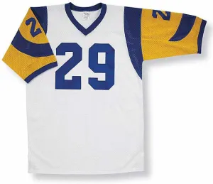 Athletic Knit Custom Made Football Jersey Design 061 Vintage Rams