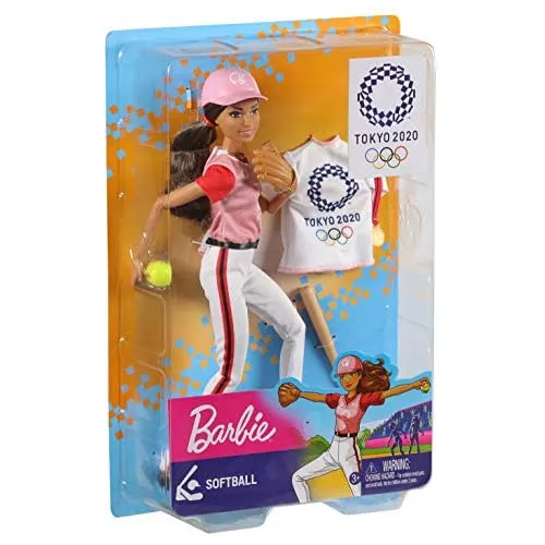 Barbie Olympic Games Tokyo 2020 Softball Doll