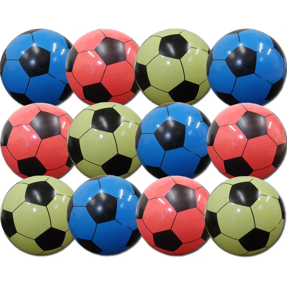 Bellco Soccer Special Plastic Footballs (12 Pack)