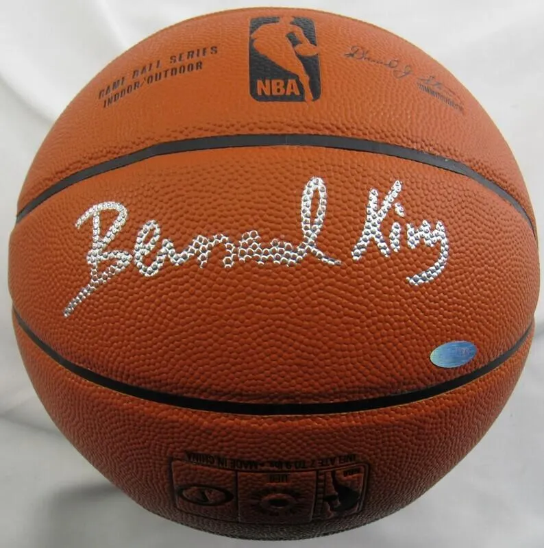 Bernard King Signed Spalding NBA Basketball Steiner Sports Hologram