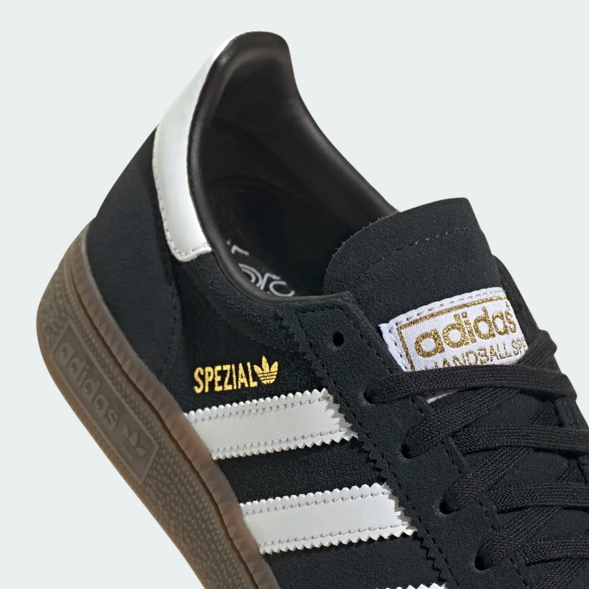 Big Kids' Adidas Originals Handball Spezial "Black White Gum" (Unisex)