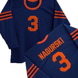 Bronko Nagurski Chicago Bears Long Sleeve Vintage Style Throwback Football Jersey