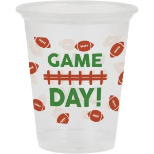 Bulk Football Plastic Cup 16 oz (96 per Case)