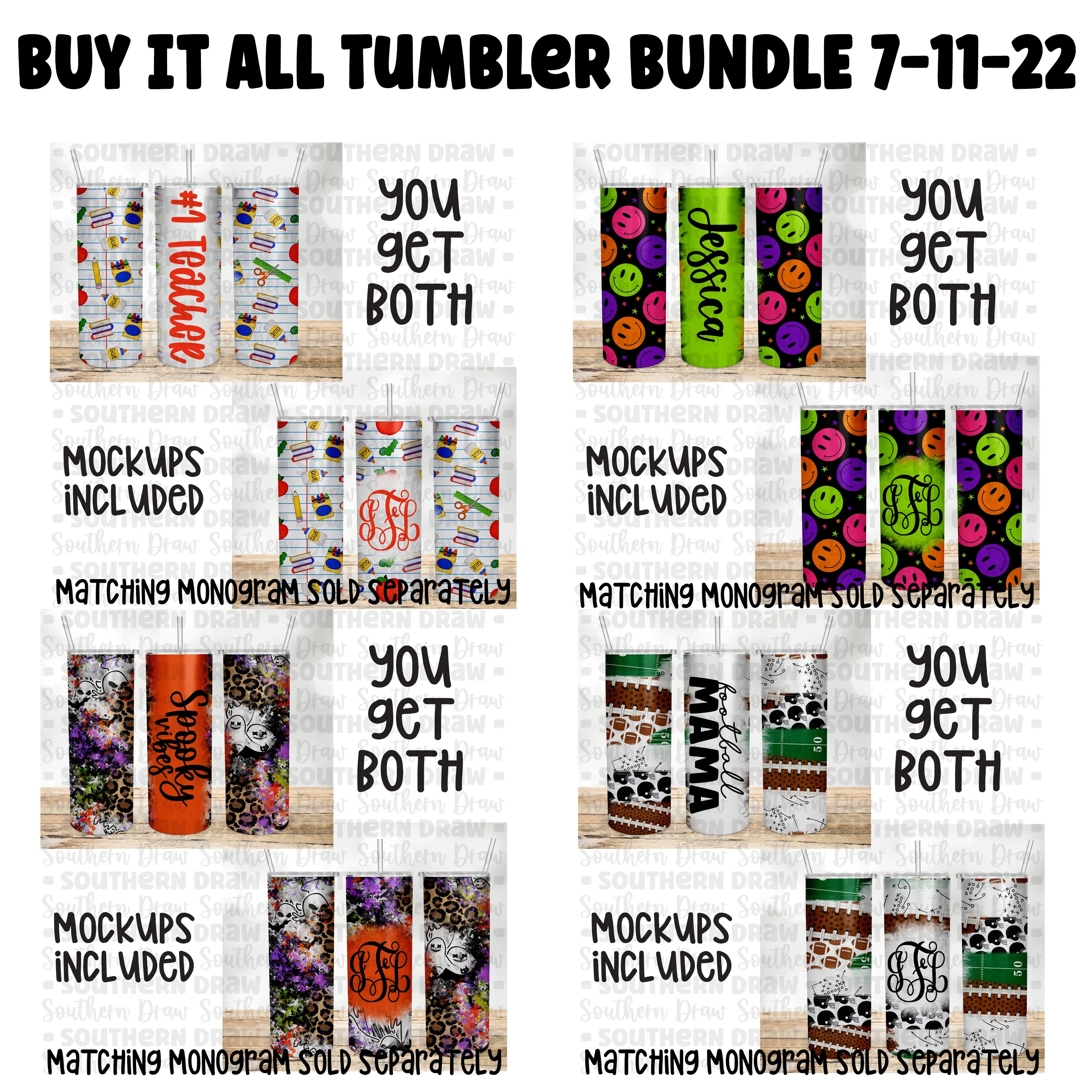 BUY IT ALL Tumbler Bundle 7-11-22