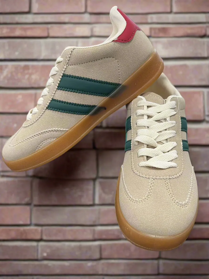 Casual Stripe Sneakers