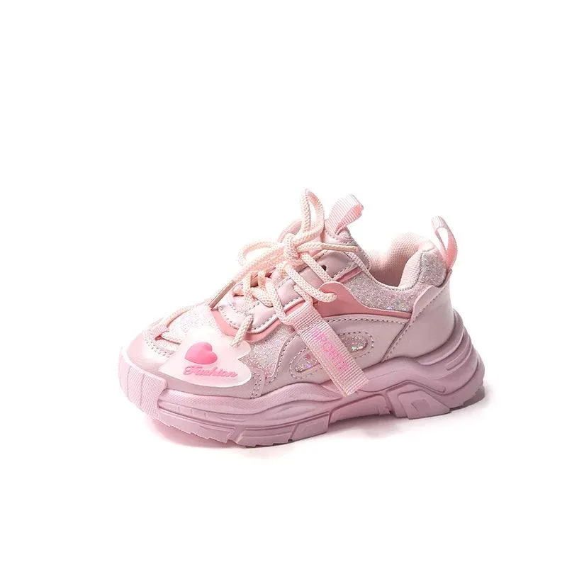 Children's Casual Shoes for Girls - Soft Sport Sneakers - TSS303