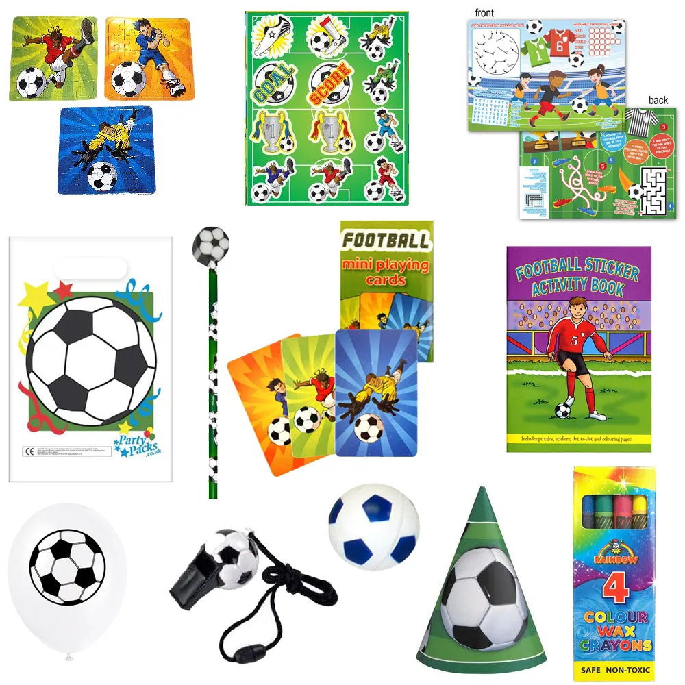 Childrens Football Party Pack For 100 Children