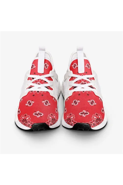 Classic Red Bandana Unisex Lightweight Sneaker