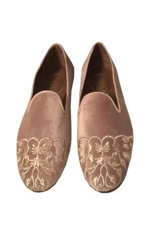 Clematis Slippers Beige - Fabula & Tales