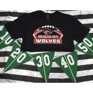 Colorado City Wolves - Football T-Shirt