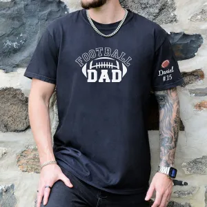 Comfort Color® Embroidered Football Dad Shirt