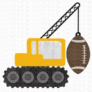 Construction Football Yellow