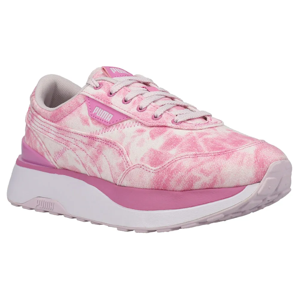 Cruise Rider Tie Dye Platform Lace Up Sneakers