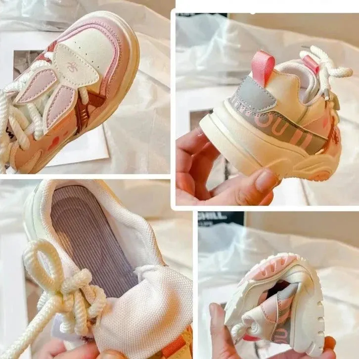 Cute Rabbit Children's Casual Shoes with Thick Soft Sole - TSS247