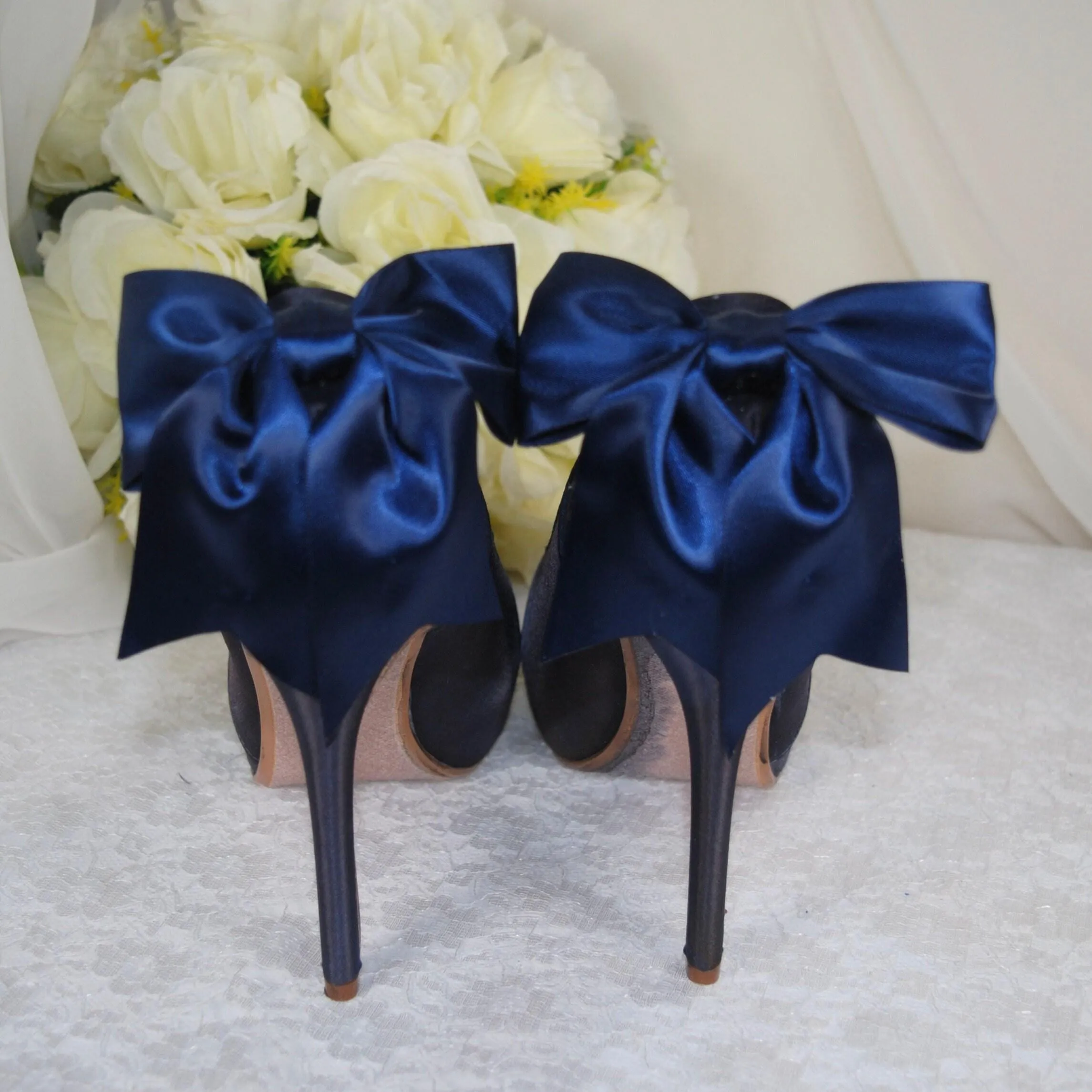 DARK NAVY Wedding Shoes Size UK4/US6.5