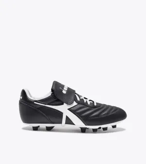 Diadora Brasil OG LT T MDPU Soccer Cleats (black/white)