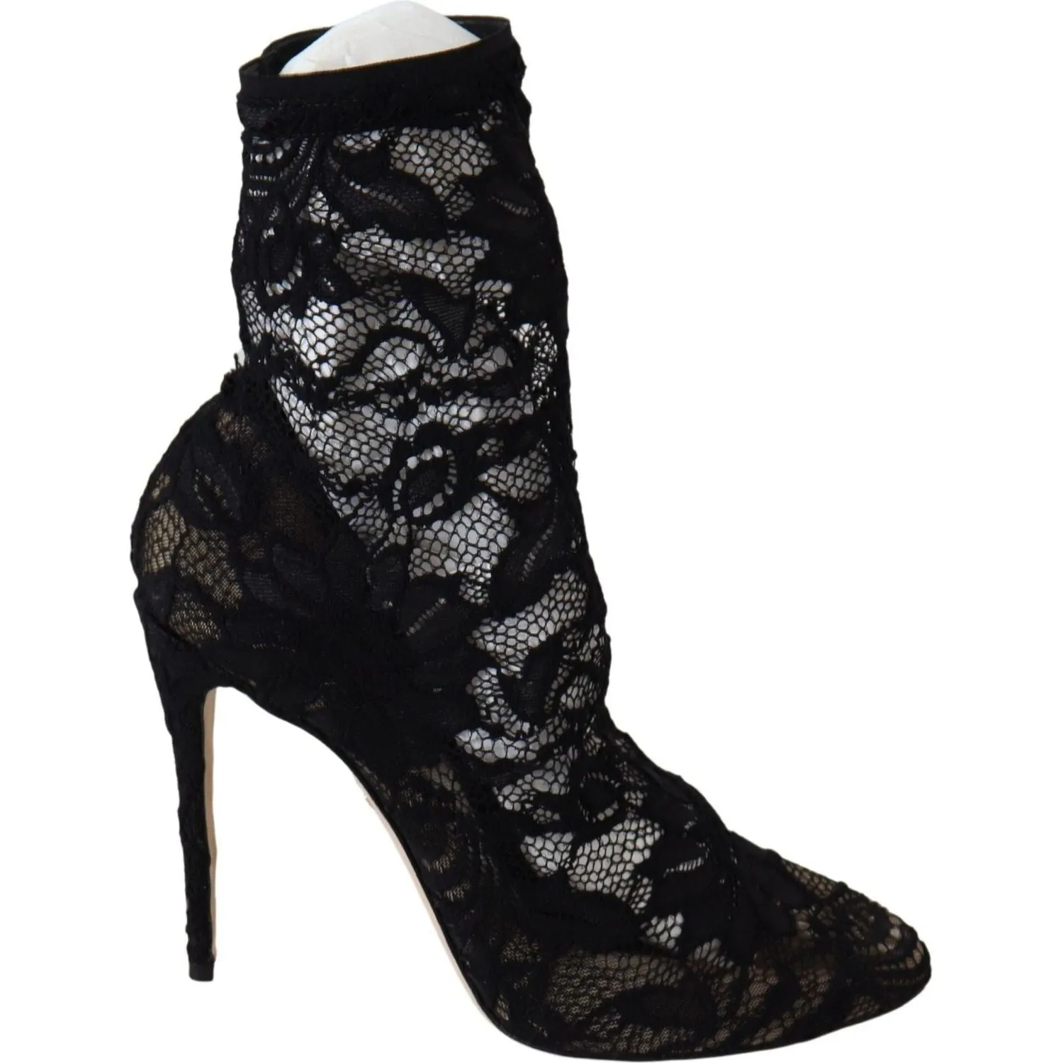 Dolce & Gabbana Black Lace Taormina Pumps Elegance Unleashed