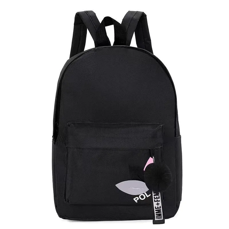 Factory in Stock Wholesale Running Student Schoolbag Fresh Junior High School Backpack Training Class Custom Logo Printing