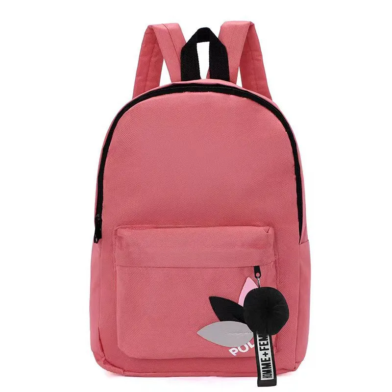 Factory in Stock Wholesale Running Student Schoolbag Fresh Junior High School Backpack Training Class Custom Logo Printing