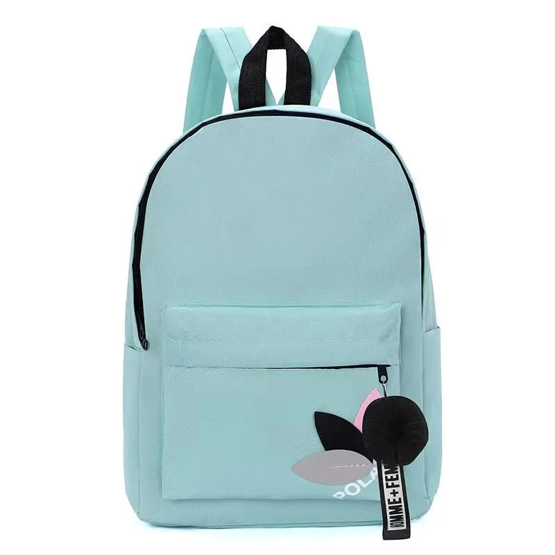 Factory in Stock Wholesale Running Student Schoolbag Fresh Junior High School Backpack Training Class Custom Logo Printing