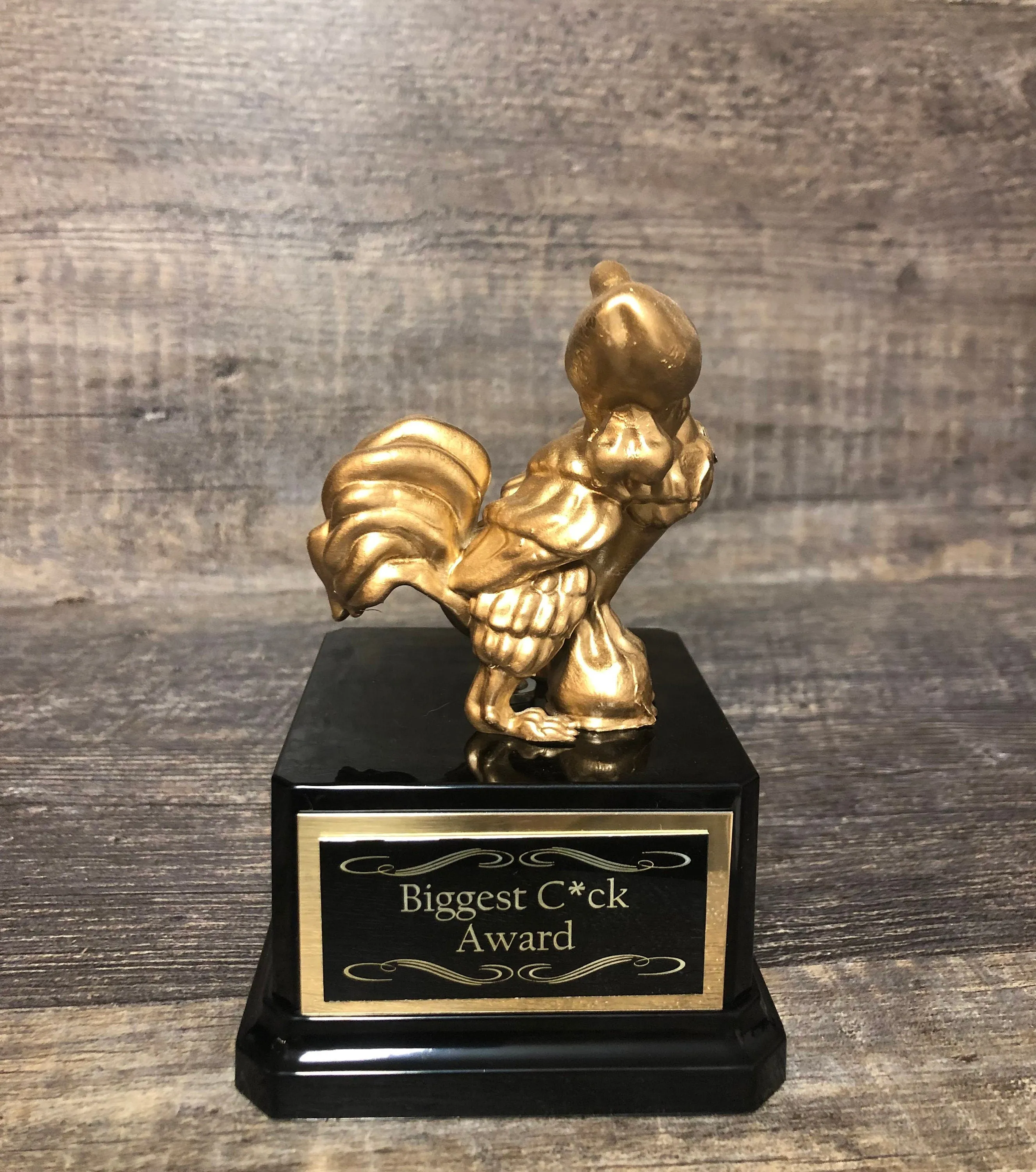 Funny Trophy Fantasy Football League LOSER Sacko Trophy FFL Last Place Biggest Cock Award Penis Trophy You're A Dick Dickhead Dinosaur Award