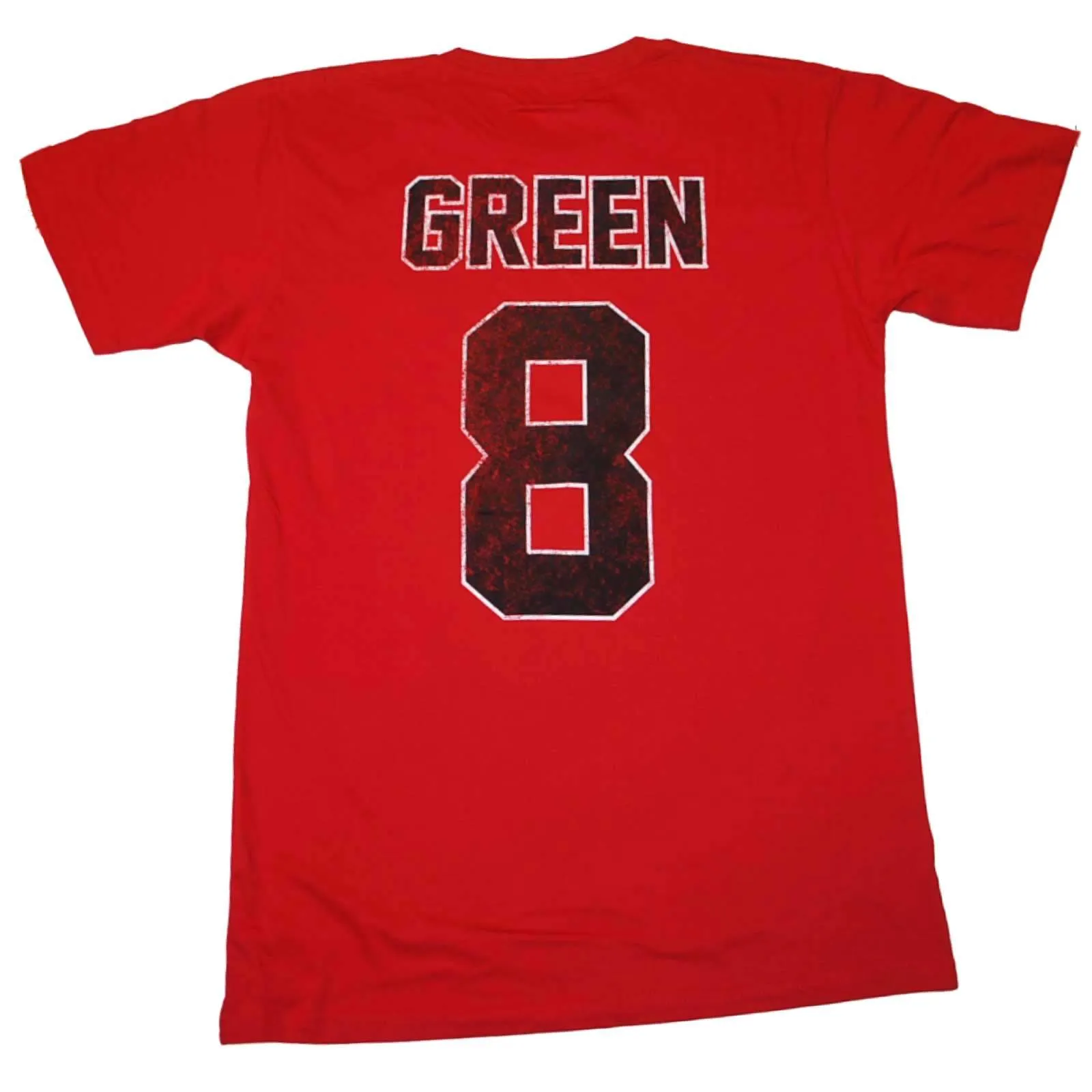 Georgia Bulldogs The Victory Red AJ Green #8 Vintage Player T-Shirt