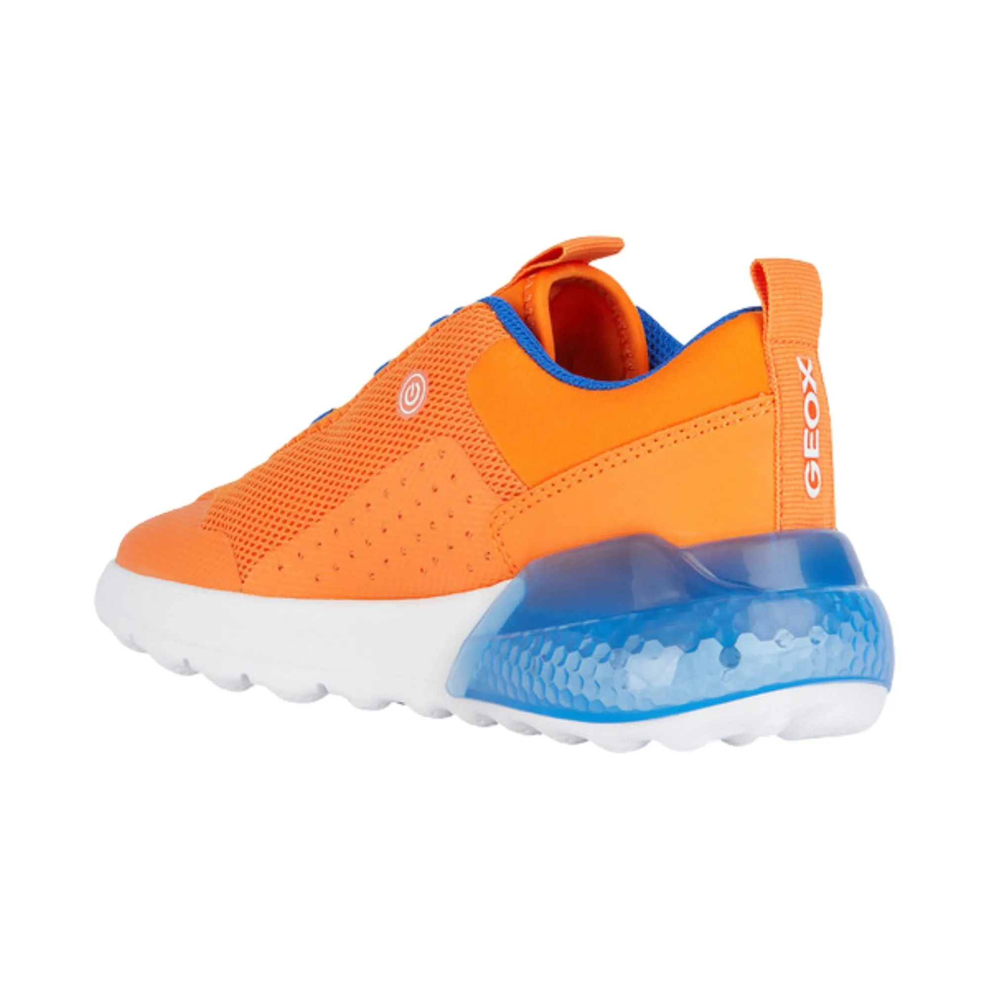 Geox Activart Illuminus Orange Sneakers