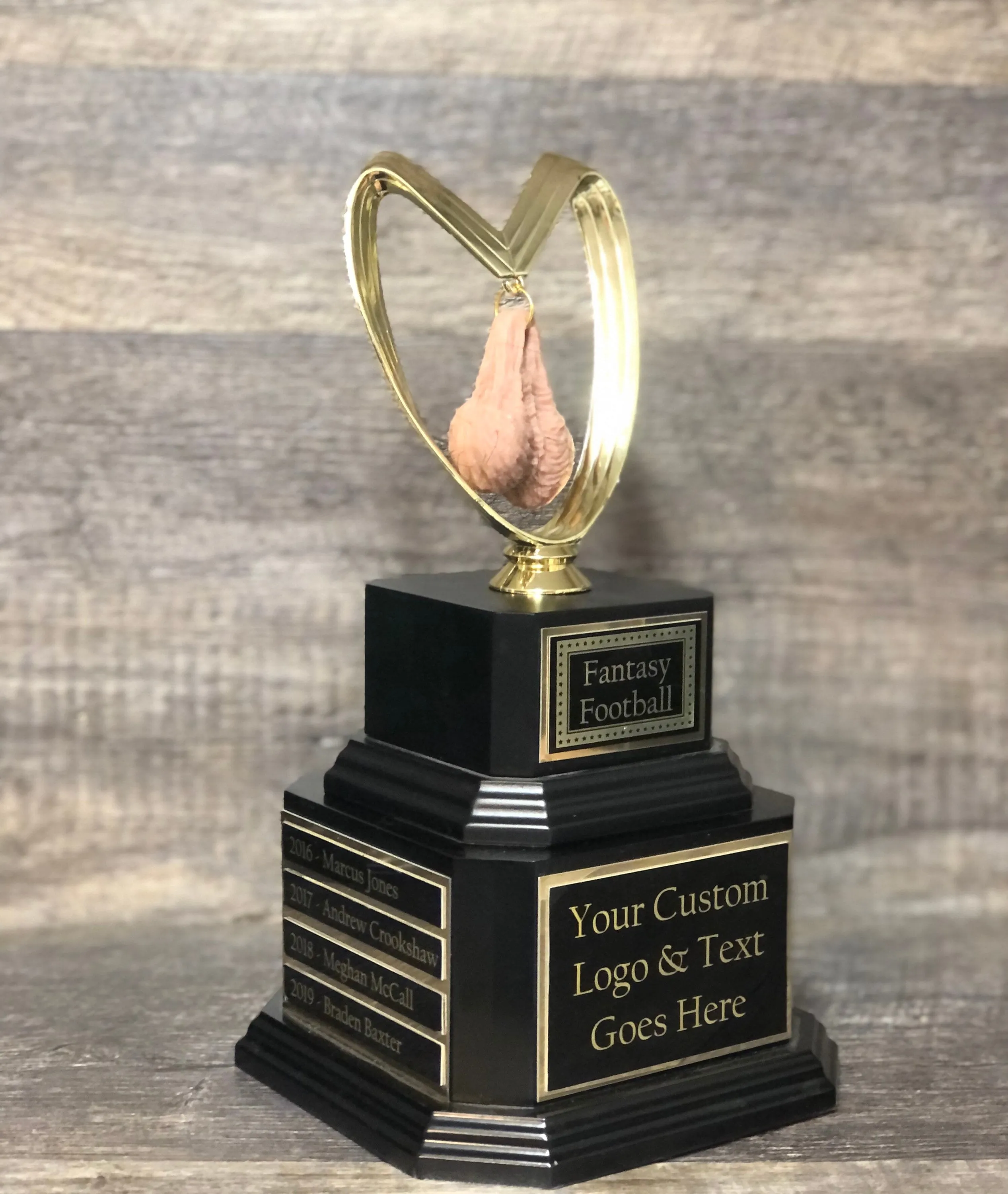 Golf Trophy HAIRY Balls Loser Trophy Perpetual You Suck Last Place Trophy You've Got Balls Funny Trophy Adult Humor Testicle Guy's Trip